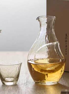日式清酒酒具 分酒壶梅子酒冷酒器清酒壶套装 东阳佐佐木平替