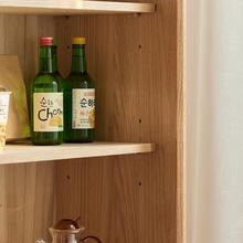 新实木移门书柜门书书柜款推拉落地移门组合柜矮柜橡木移门全实木