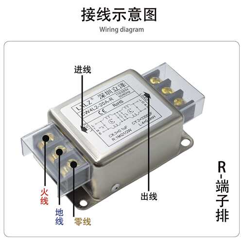 单相电源滤波器CW4L2 10A 20A 30A-R/RG 系列滤波器