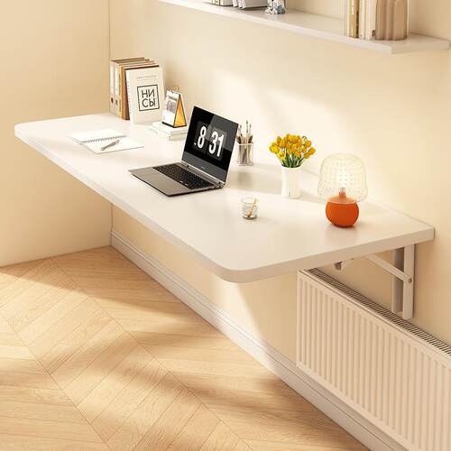 可SZ013806折叠桌墙面墙上壁挂折叠桌子挂习墙式学悬桌阳台靠墙书