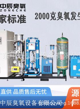 2000克臭氧发生器空气源化妆品厂制药厂洁净车间污水处理高浓度