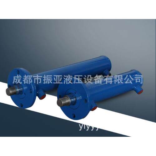 液压油缸30吨前法兰双向油缸油顶打包升降机液压缸微型小型液压站