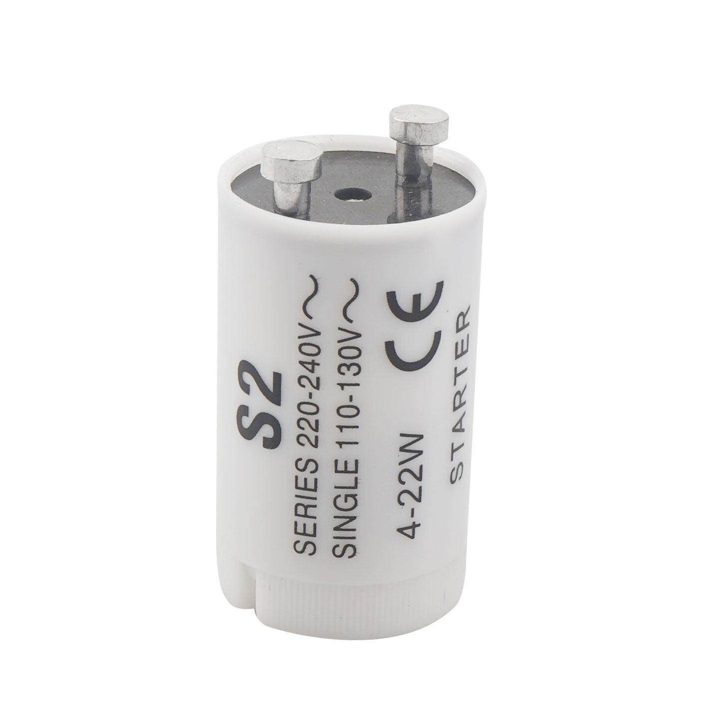 S2启辉器灭蚊灯灭蝇灯启动器起跳器跳泡专用配件110-130V 4-22W