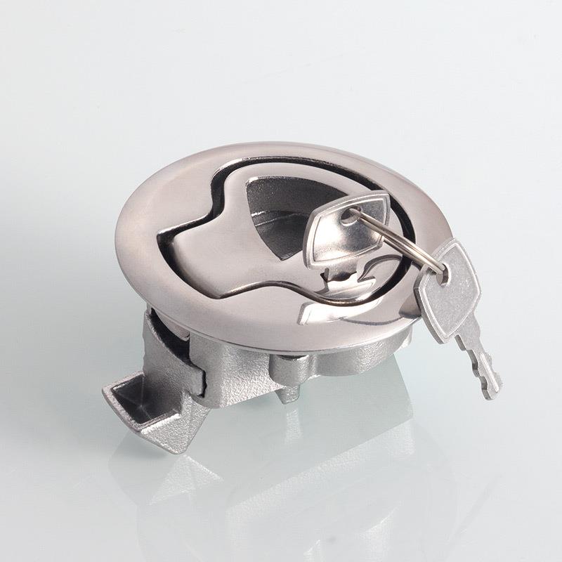 厂家直恒珠柜锁MS739-S转2-1工发业配电HZ-62523箱配电柜不锈钢舌