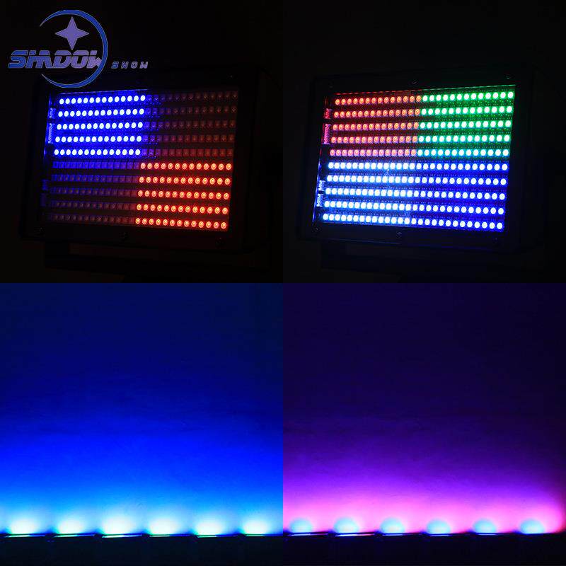 LED彩光频闪灯迷你四段小闪光灯RGB染色灯KTV爆闪灯蹦迪氛围灯光