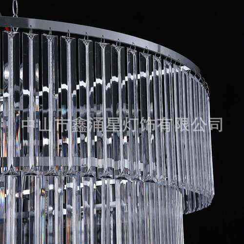 723厂家店新款婚庆多亚克力吊灯婚礼堂装饰铁吊顶艺酒灯具欧式层