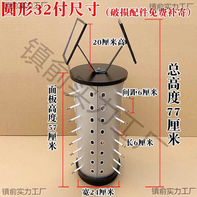 眼镜加架子落地展示架旋镜摆设太阳柜台化妆镜镜子陈列579架商转