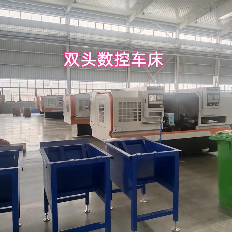 全自动双头数控车床用途高精密双头车床两端平头倒角机设备