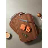 天然乌檀木实木菜板切菜砧板抗菌防霉面板防滑防裂加厚可挂式 案板