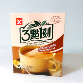 台湾奶茶三点一刻3点1刻经典港式奶茶，100g5小包入