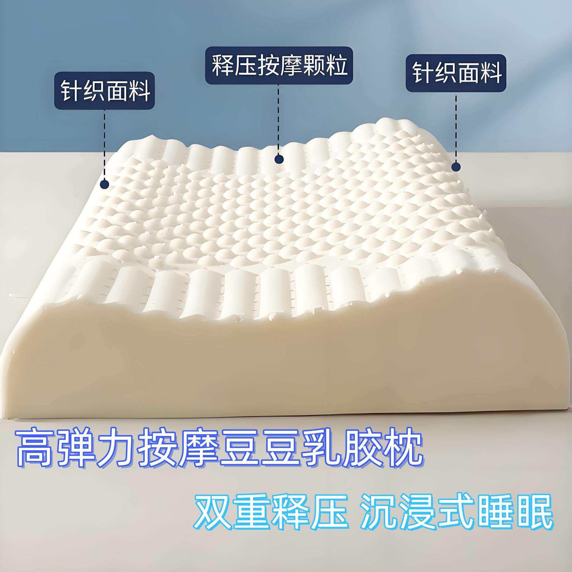 泰国原生乳胶枕头单人家用枕芯成人学生宿舍慢回弹橡胶枕弹性持久