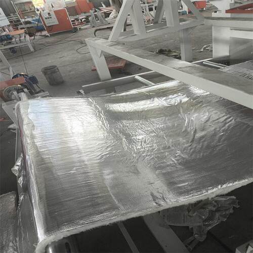 岩棉玻璃纤维铝箔布贴合机 气凝胶毡铝箔复合机 卷对卷复合设备