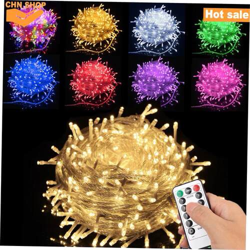LED light string Christmas party decorations LED lights 10M