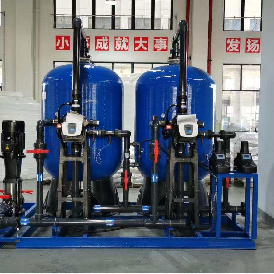 泳池温泉水过滤净化设备锅炉防结垢全自动软水器全自动去离子设备