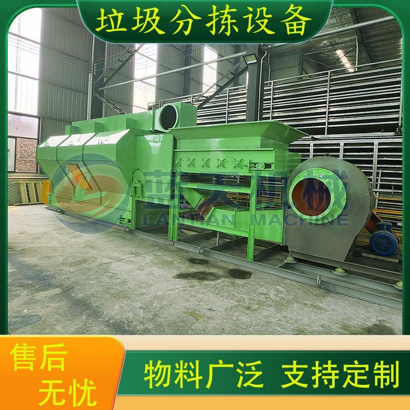 武汉建筑垃圾分选设备项目深圳垃圾分拣机器大件垃圾撕碎筛机械