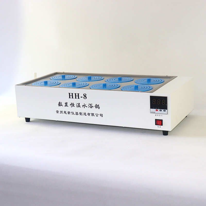 HH-8双列八孔数显恒温水浴锅 实验室恒温水箱厂家直销 水浴锅批发