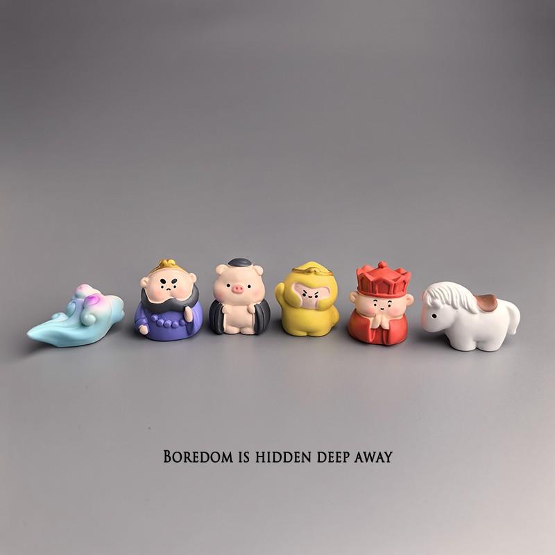 无聊了，摆一摆Q版西游记话悟空电脑桌面小摆件解压治愈工位装饰