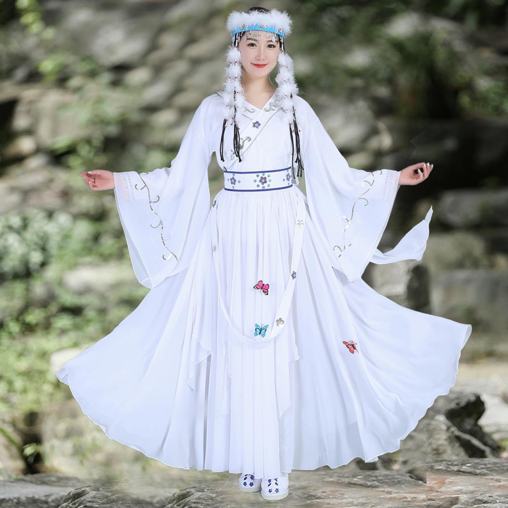 高档音妃同款衣服还珠抖格格服装超仙女汉服演出服装含香公香主服