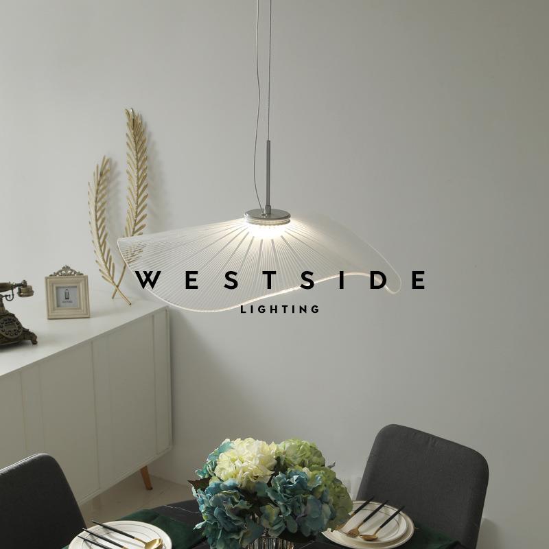 北欧艺术创意沙滩草帽吊灯后现代设计师款餐厅吧台样板间装饰灯具