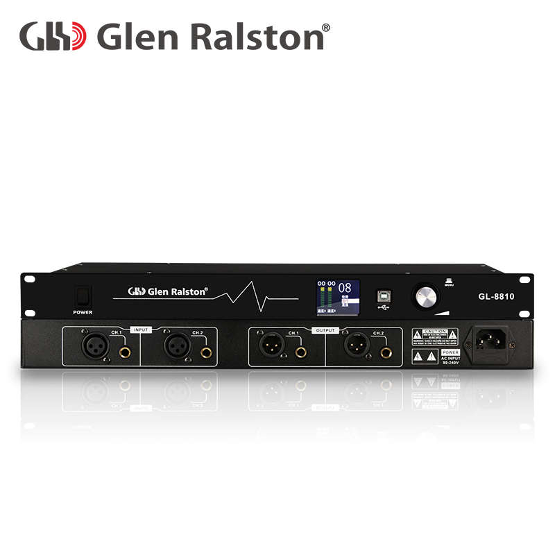 格伦不改处理器ralston变音顿反馈/工程演出频利器dsp啸叫质移专