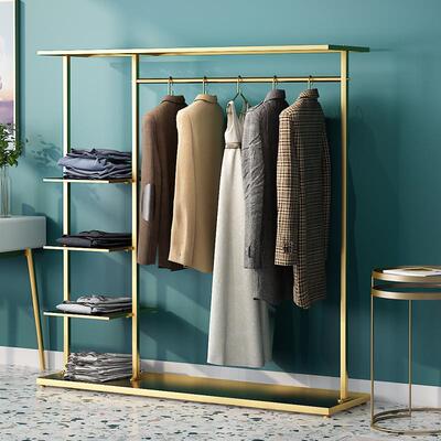 TKF卧室衣架网红家用易衣服架现代酒宾馆挂衣架简约服简装展帽示