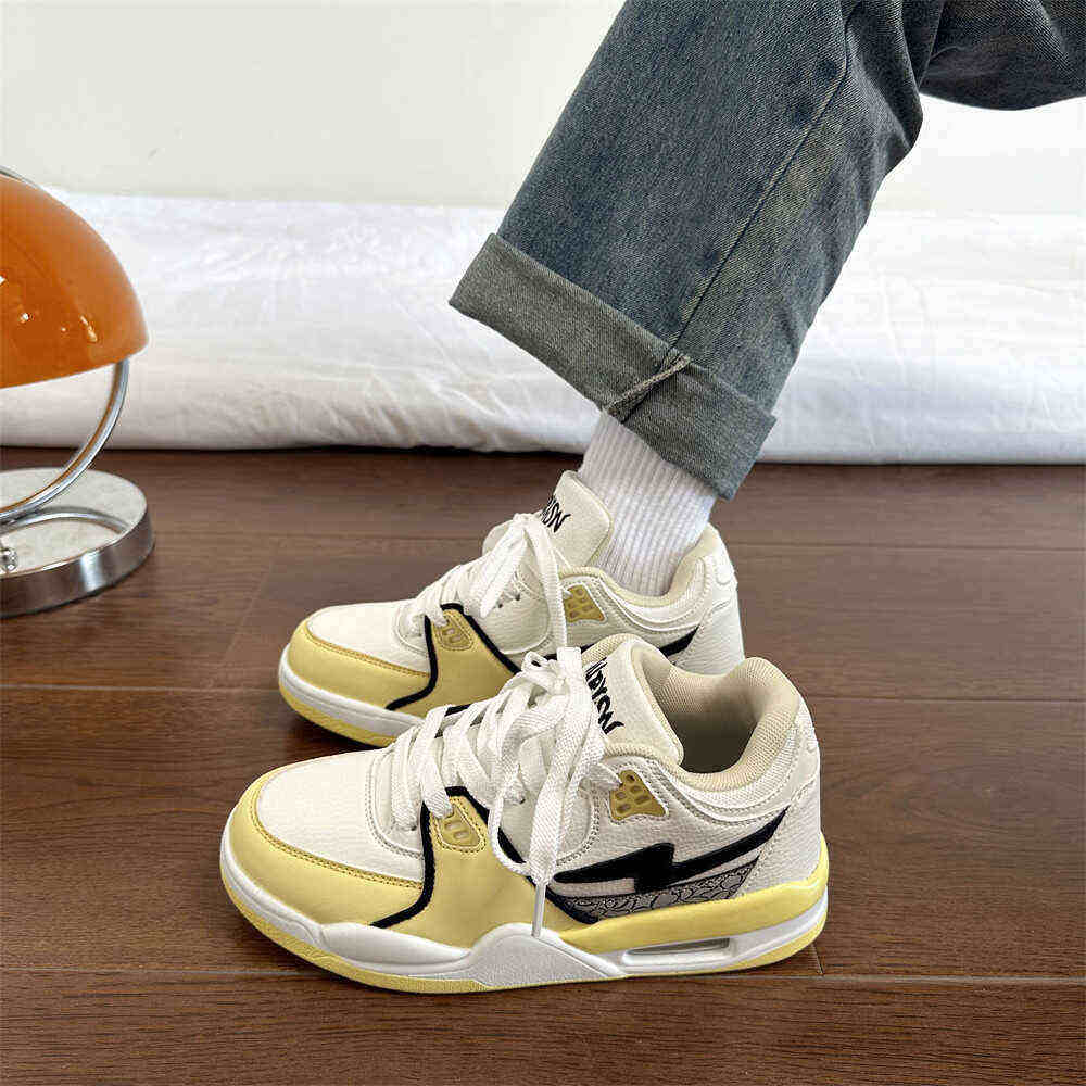 国潮气垫板鞋男ins2024春季新款跑步鞋学生情侣休闲厚底小白鞋子,流行男鞋,休闲板鞋,淘宝优惠券,粉丝福利购,淘宝优惠卷