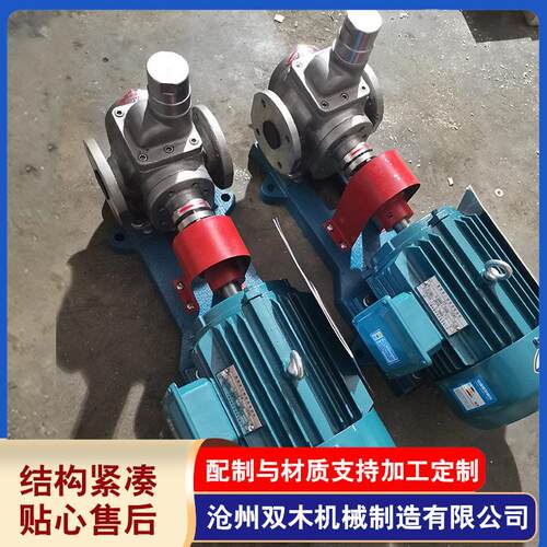 厂家供应YCB5/0.6系列圆弧齿轮泵不锈钢圆弧齿轮油泵输送泵/