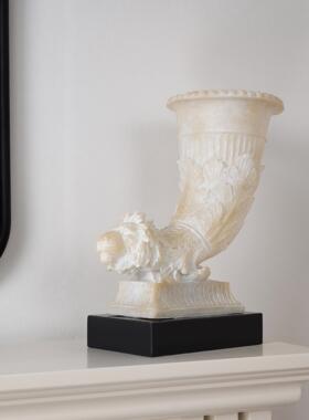 新e3hrzY2i古典风狮子器别墅花创脂意树雕装饰架婚庆花架民宿浮雕