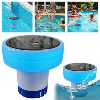 Solar Pool Ionizer Pool Water Clarifier 7 Colors Pool