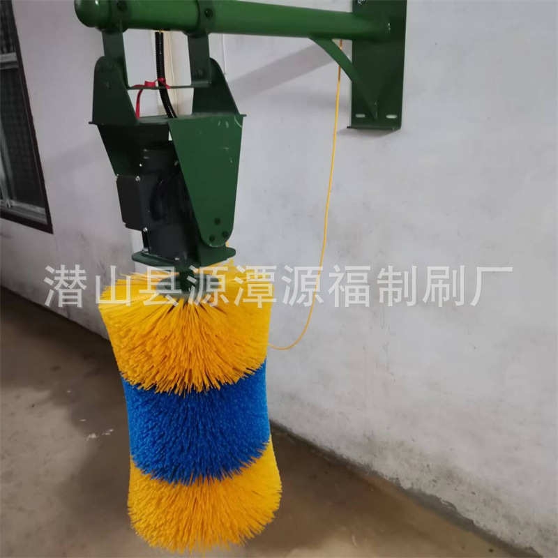 现货全套带电机支架全自动感应式摆动牛体刷电机蹭痒刷奶牛按摩刷