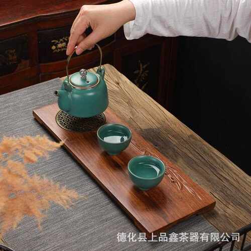 新款直销重竹望山秋水干泡盘家用日式长方形茶台茶托简约竹制茶盘