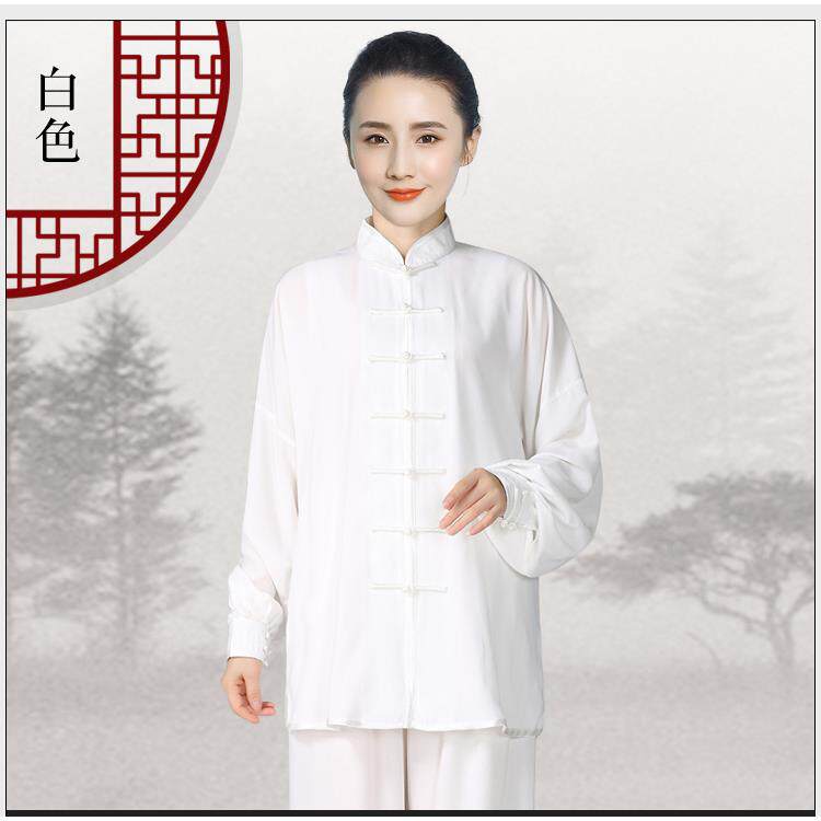 高档太新极服春秋表演服男太极拳0服装款真丝棉武术女服棉加丝224