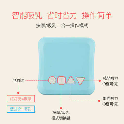 伊一yiyi 电动吸奶器 自动挤奶器吸乳器 孕产妇拔奶器吸力大静音