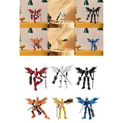 13 Movable Jointed Action Figure Full Articulation Flexible
