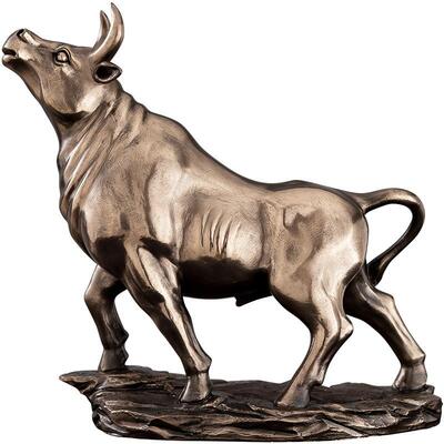 冷铸铜牛EKD3816家居装饰品酒玄乔关手新家摆件迁柜工艺品伴礼财