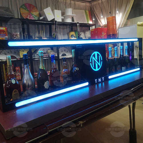 创意酒吧夜店LED发光出酒轿子酒吧娱乐气氛道具上酒抬轿香槟轿