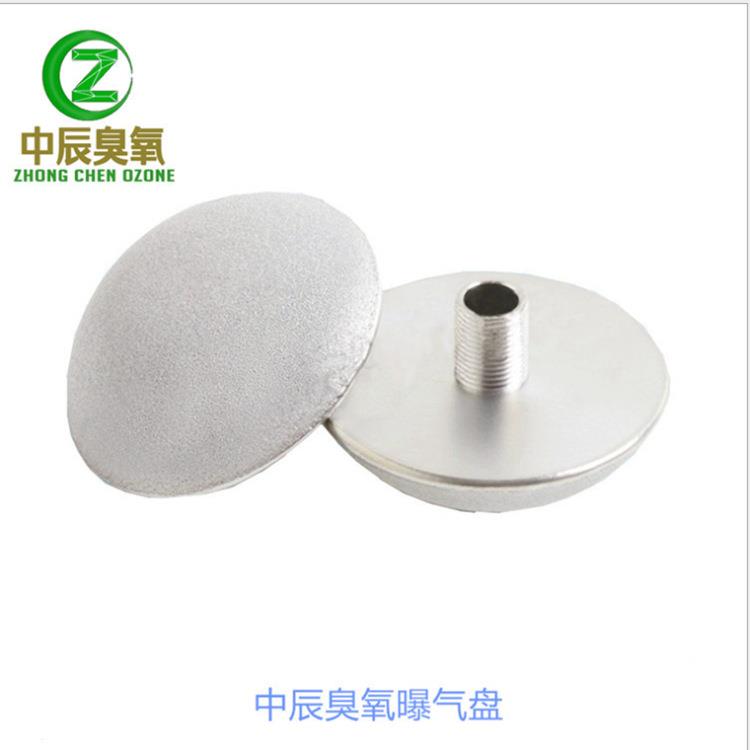 微孔纯钛曝气头球形曝气盘臭氧发生器配件水处理气液混合装置