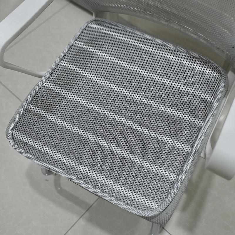 3D空气纤维坐垫办公室椅子垫四季透气凉垫汽车座椅垫座垫散热凉垫