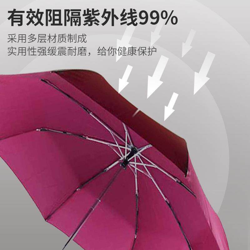 天堂3331E碰晴雨伞创意男女雨伞全自动自开收折叠雨伞可加印LOGO