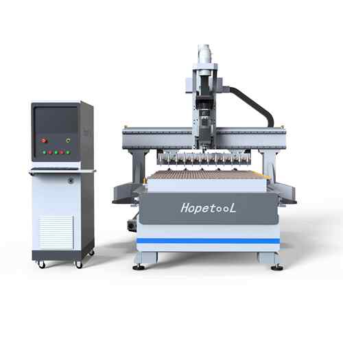 125排换刀板式家具开料数控雕刻机厨柜直门四工序开料机HT125衣机