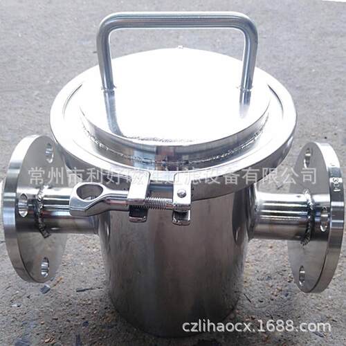 磁性过滤器CB-125不锈钢管道式强磁磁棒磁铁干粉粉末过滤设备管路