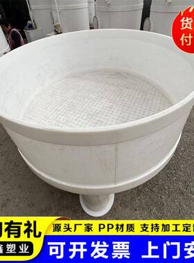 PP抽滤槽支持加工定制防腐蚀耐酸聚丙烯固液分离器真空过滤槽