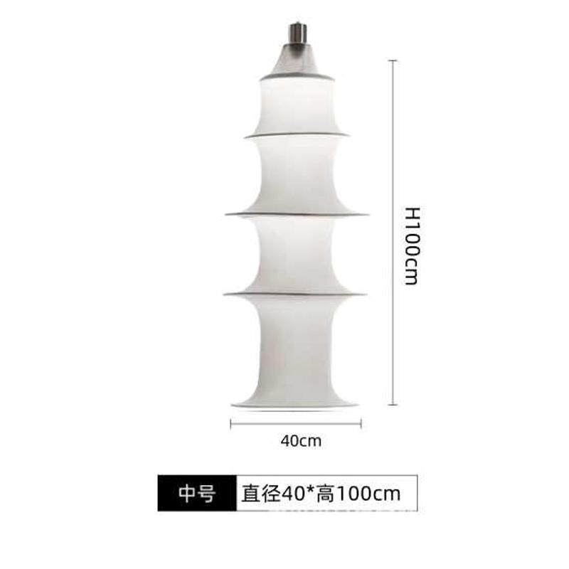 中式长形样板房丝布北欧子长艺蚕榻榻米新竹节个性创意吊灯灯笼竹