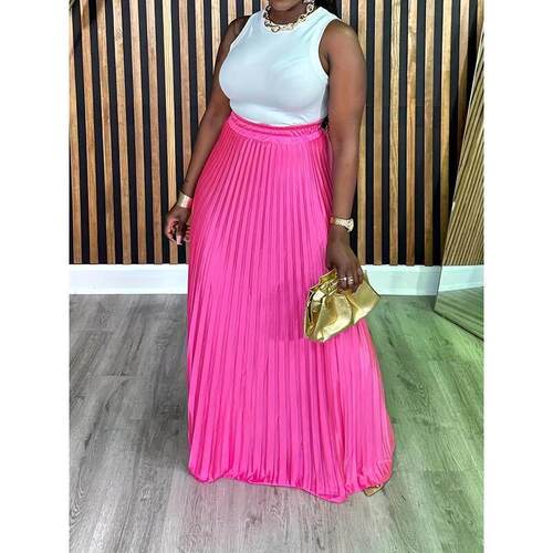U 16513 Plus Size Ruched Dress 大码褶皱长裙跨境速卖通亚