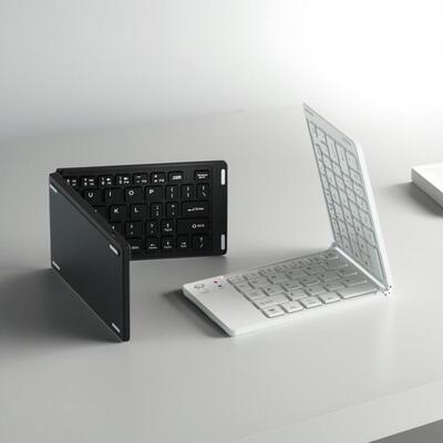 折叠蓝牙键盘便携式无线键盘手机平板电脑通用迷你小键盘办公键盘