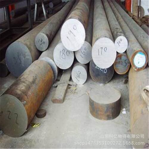 山东现货供应钢40Crmo圆钢 40CR 圆钢规格齐全莱钢圆钢
