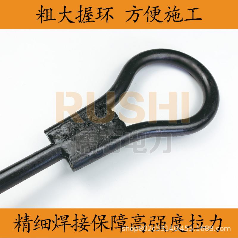 螺旋地钻电线杆地锚钻临时地锚钢丝绳地钻拉线地钉地锚钻地桩电力