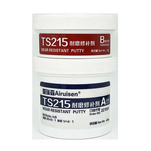 TS215 216钛合金耐磨修补剂ts218铸工胶修复磨损轴承花键键槽泵体