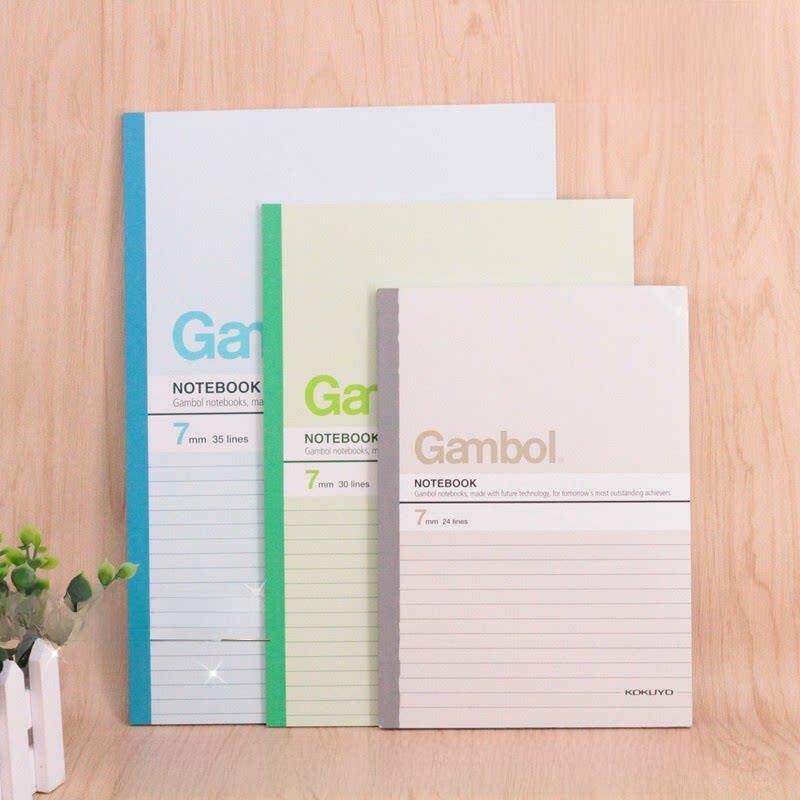 包邮 Gambol渡边 A5 B5 A4笔记本  办公本子 记事本 商务软面抄