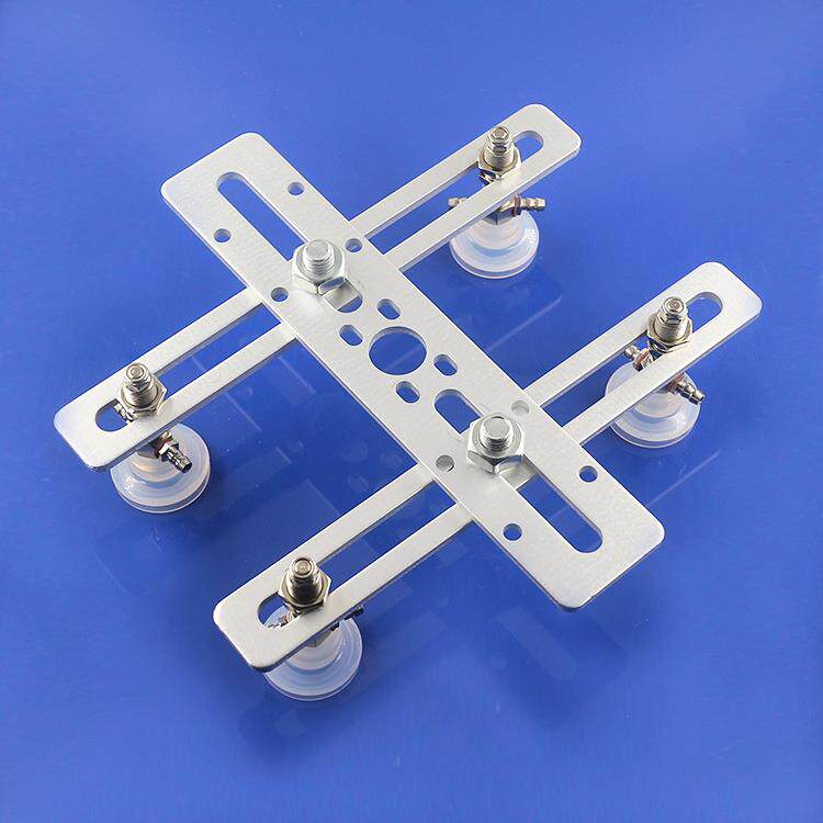 机械手配件注塑机标准治具工装套件铝材20X20斜臂治具板真空吸盘